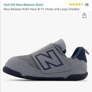 New-B V1 Hook and Loop Sneaker